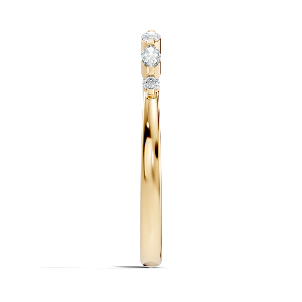 .17 Ct. Marquise and Round Diamond Half Eternity Ring (ja4-b) 5