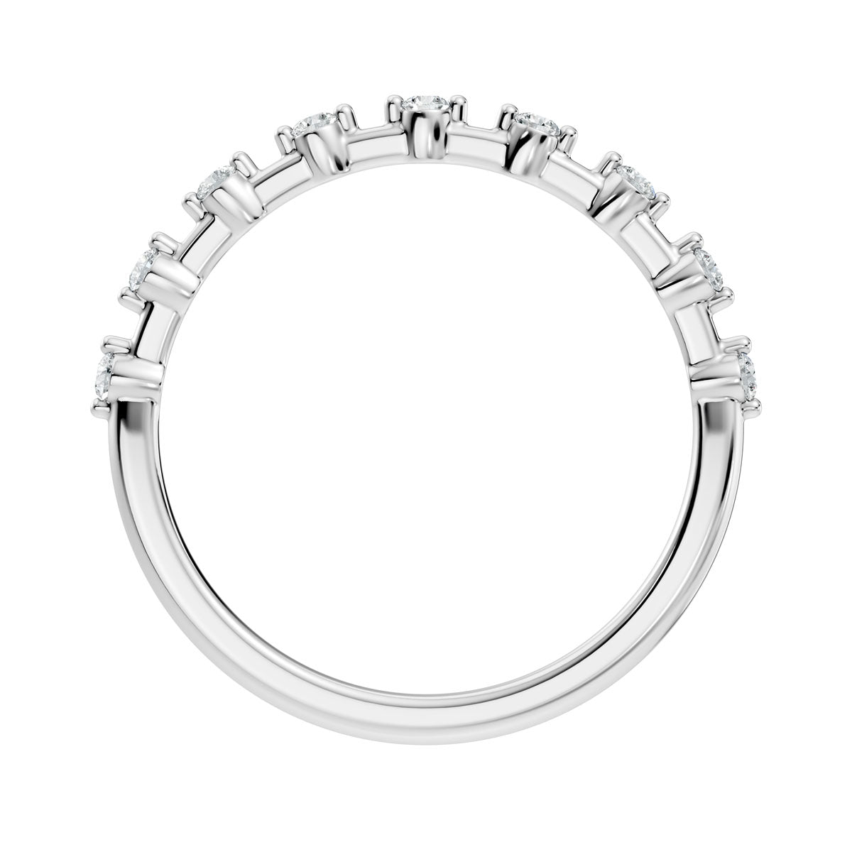 .15 Ct. Round Diamond Half Eternity Ring (ja4-a) 10
