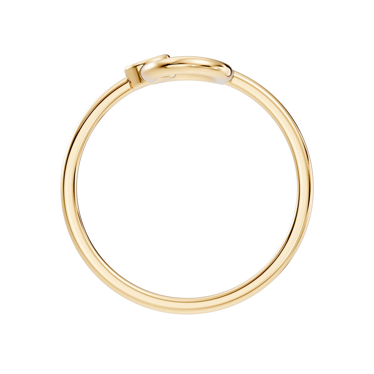 .05 Ct. Modern Oval Link Diamond Ring with Bezel-Set Accent (ja2-b) 10