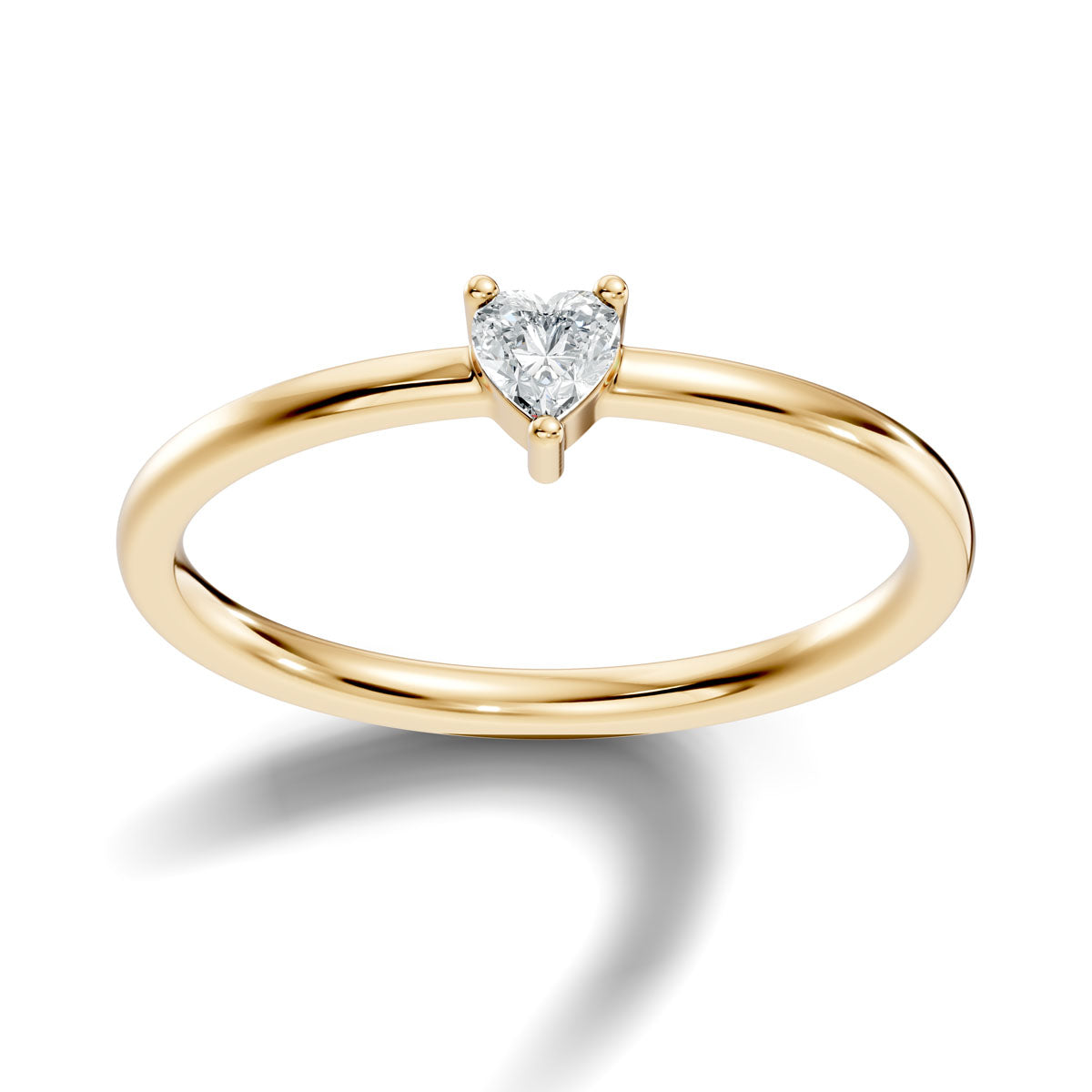 .15 Ct. Heart-Shaped Diamond Solitaire Ring with Three-Prong Setting (ja7-g copy) 3