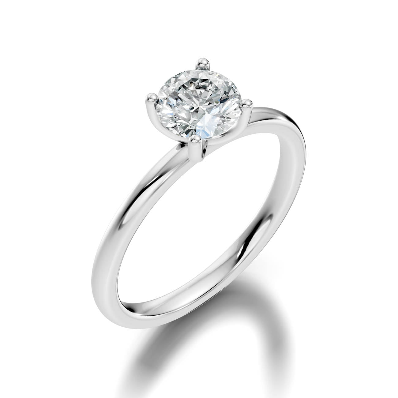 .50-1.50 Ct. Classic Round Diamond Solitaire Ring with Four-Prong Setting (ja11-a copy) 11