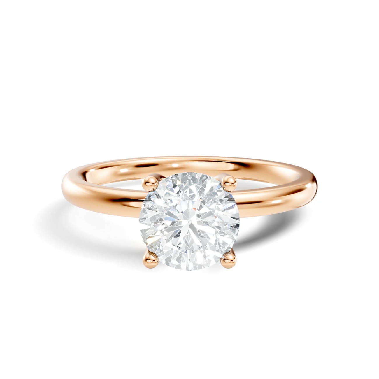 .50-1.50 Ct. Classic Round Diamond Solitaire Ring with Four-Prong Setting (ja11-a copy) 6