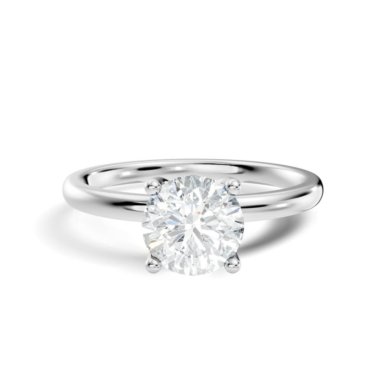.50-1.50 Ct. Classic Round Diamond Solitaire Ring with Four-Prong Setting (ja11-a copy) 10