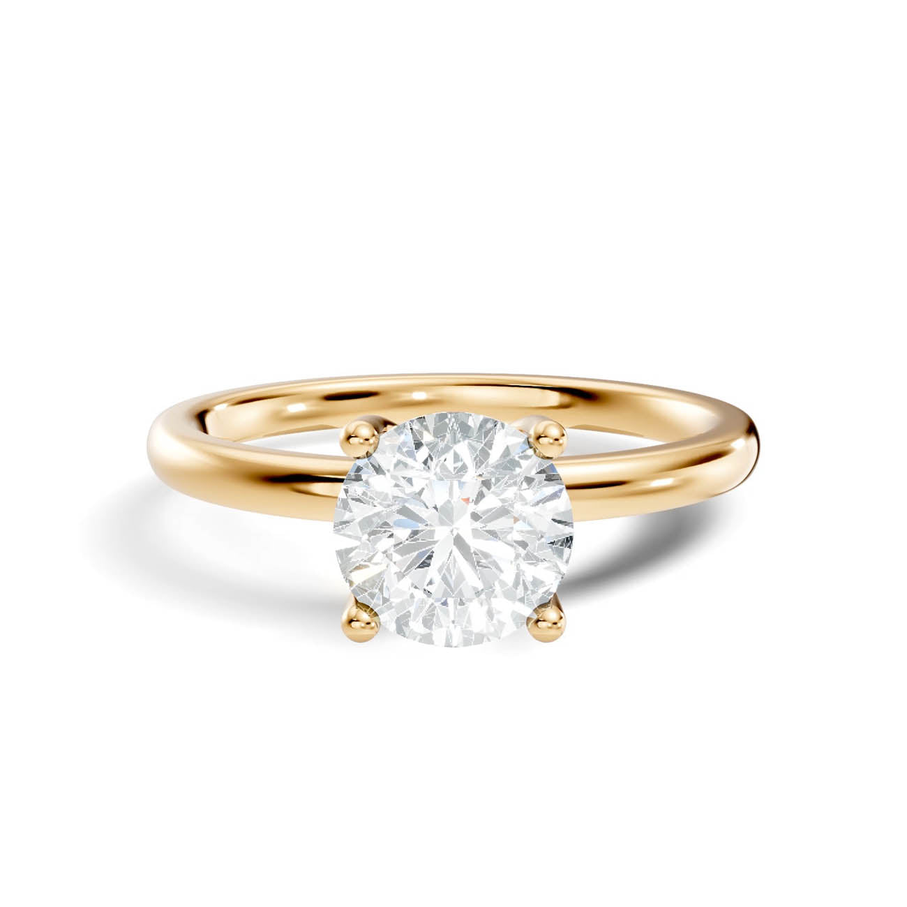 .50-1.50 Ct. Classic Round Diamond Solitaire Ring with Four-Prong Setting (ja11-a copy) 3