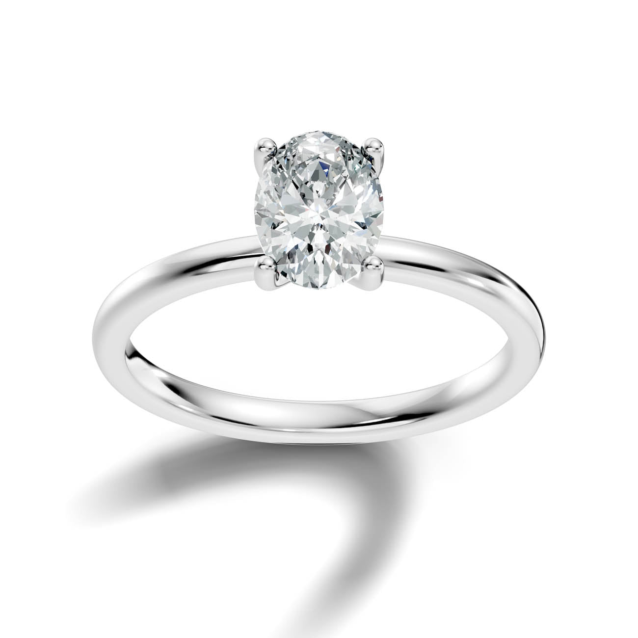 .50-1.50 Ct. Classic Oval Diamond Solitaire Ring with Four-Prong Setting (ja11-d copy)