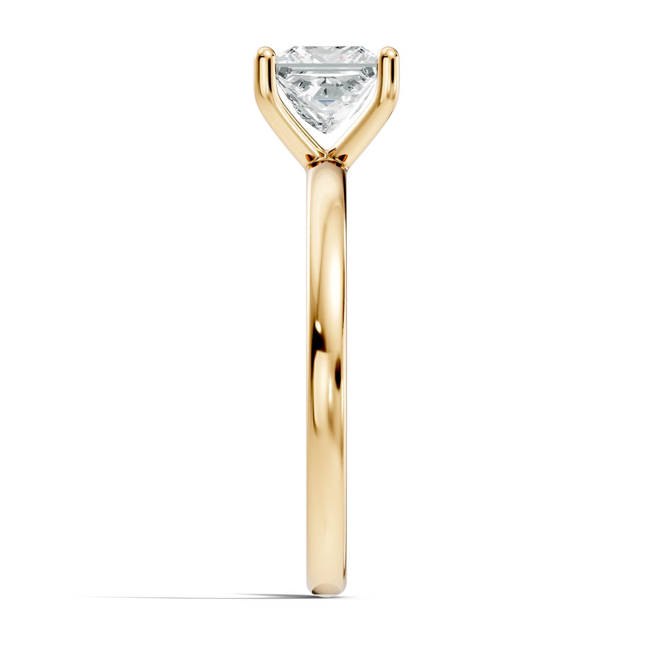.50-1.50 Ct. Classic Princess Cut Diamond Solitaire Ring with Four-Prong Setting (ja11-f copy) 15