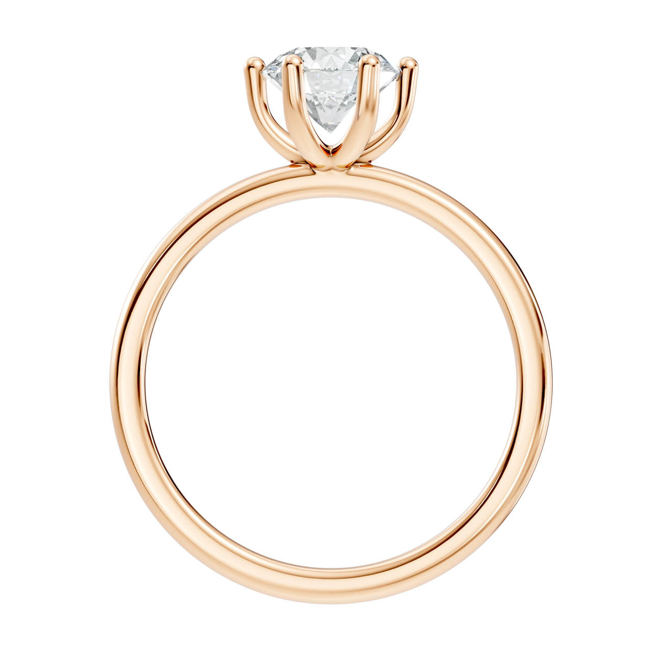 .50-1.50 Ct. Classic Round Diamond Solitaire Ring with Four-Prong Setting (ja12-a copy) 5