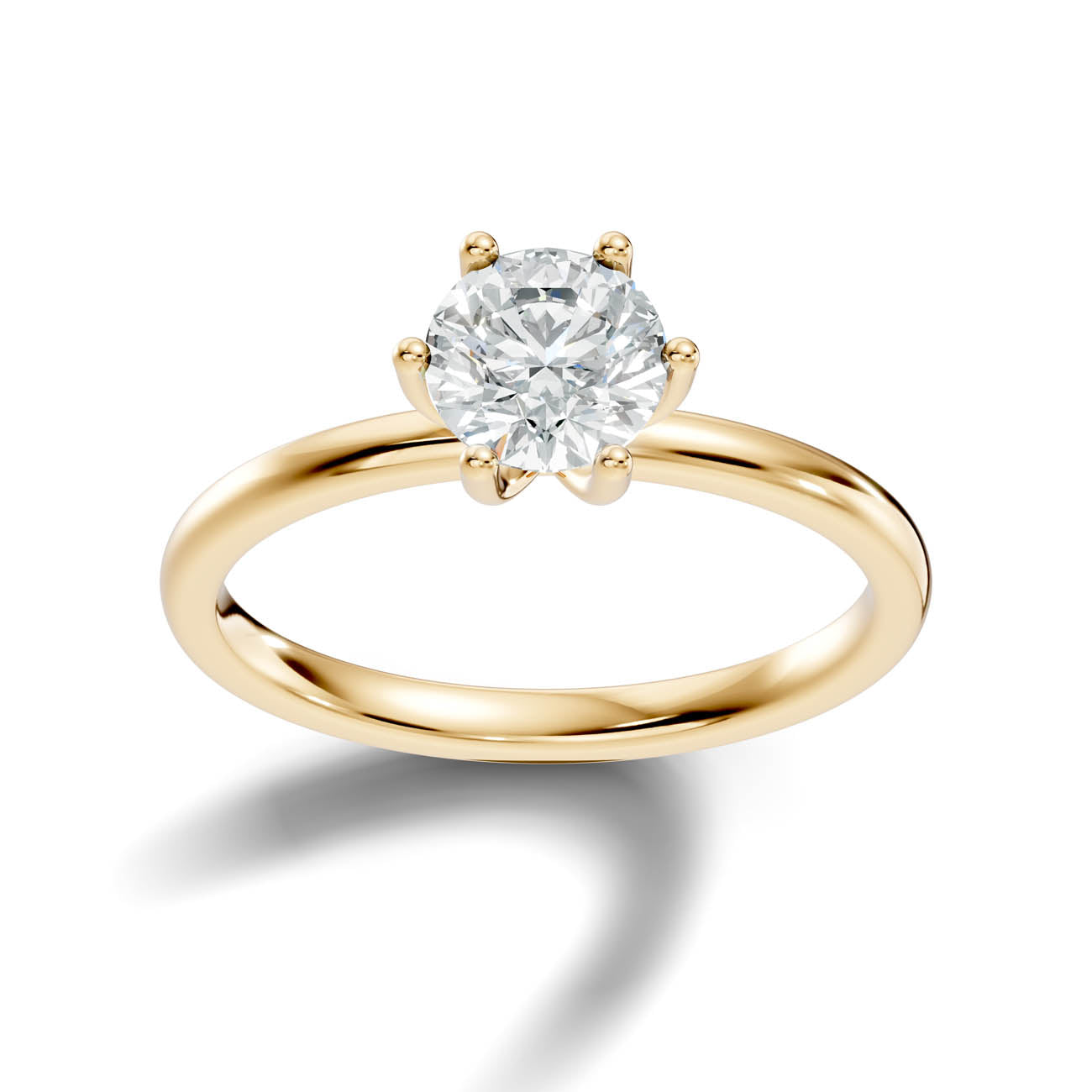 .50-1.50 Ct. Classic Round Diamond Solitaire Ring with Four-Prong Setting (ja12-a copy) 4