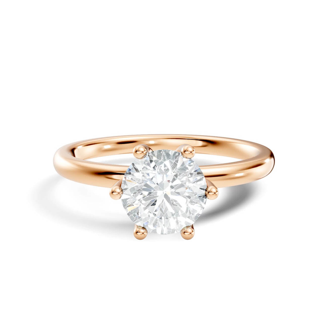 .50-1.50 Ct. Classic Round Diamond Solitaire Ring with Four-Prong Setting (ja12-a copy) 6