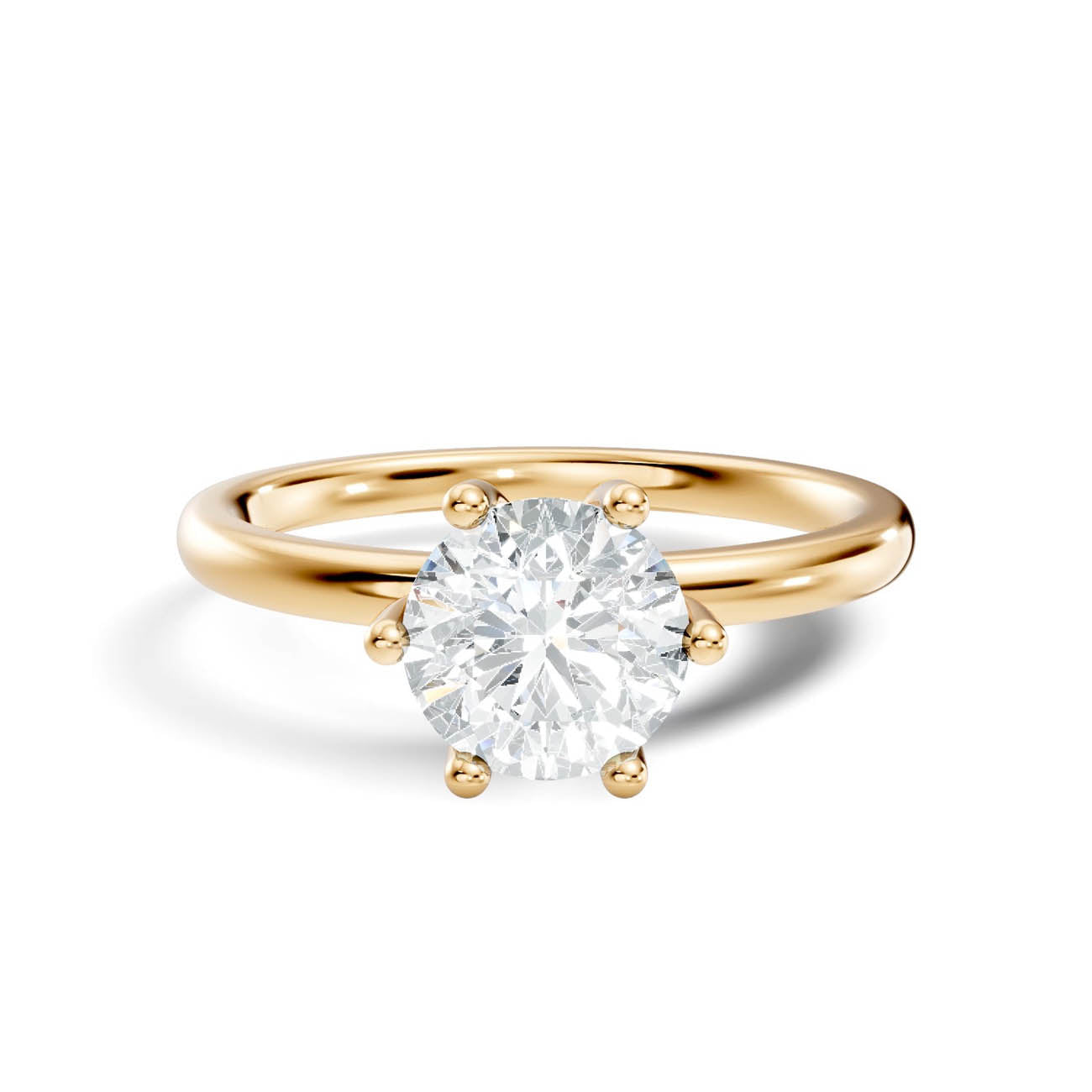 .50-1.50 Ct. Classic Round Diamond Solitaire Ring with Four-Prong Setting (ja12-a copy) 3