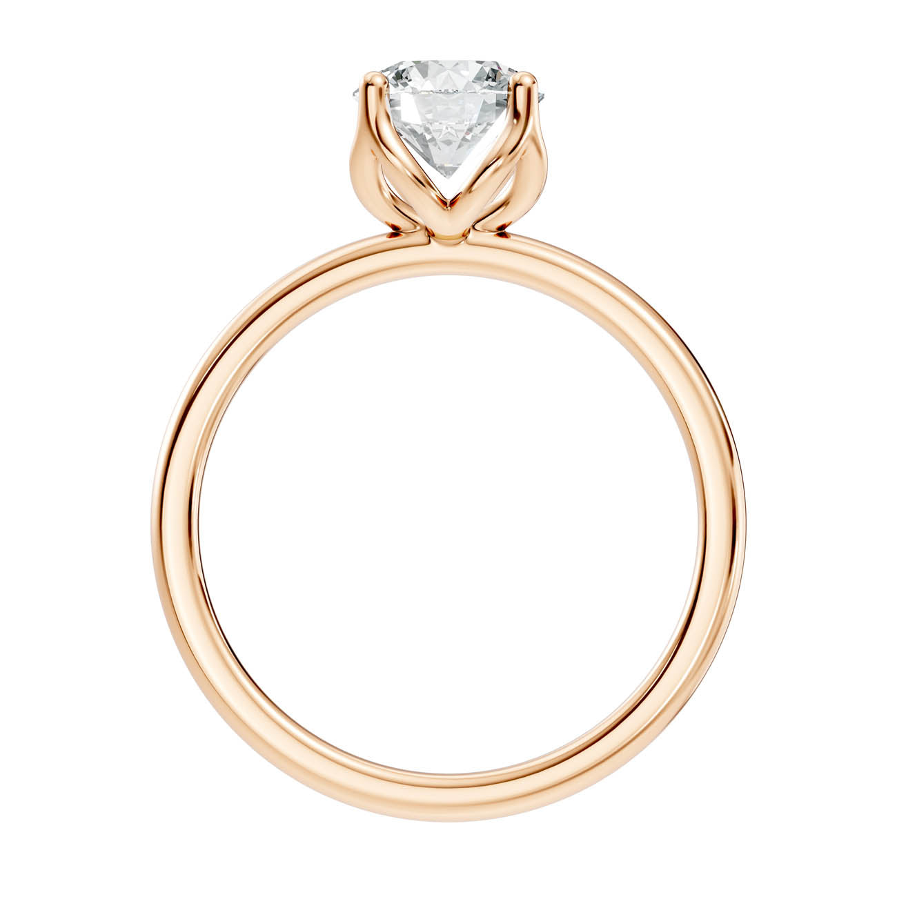 .50-1.50 Ct. Classic Round Diamond Solitaire Ring with Four-Prong Setting (ja14-a copy) 5