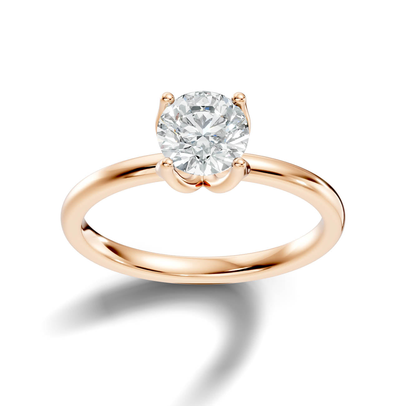.50-1.50 Ct. Classic Round Diamond Solitaire Ring with Four-Prong Setting (ja14-a copy) 7