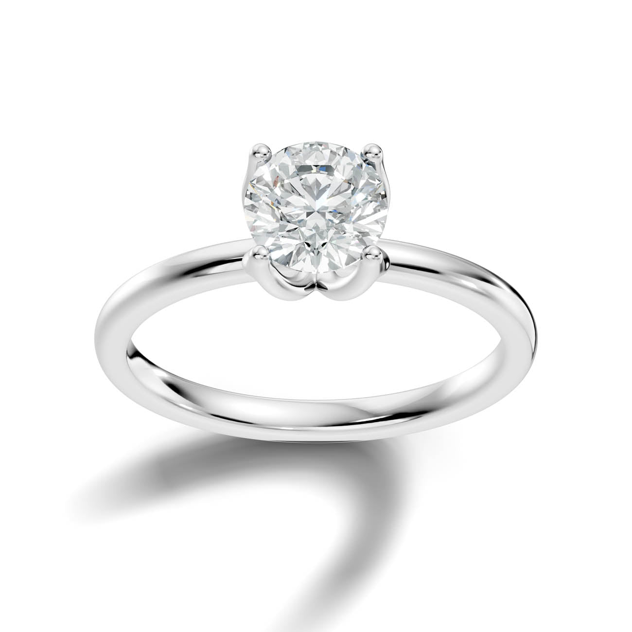 .50-1.50 Ct. Classic Round Diamond Solitaire Ring with Four-Prong Setting (ja14-a copy)