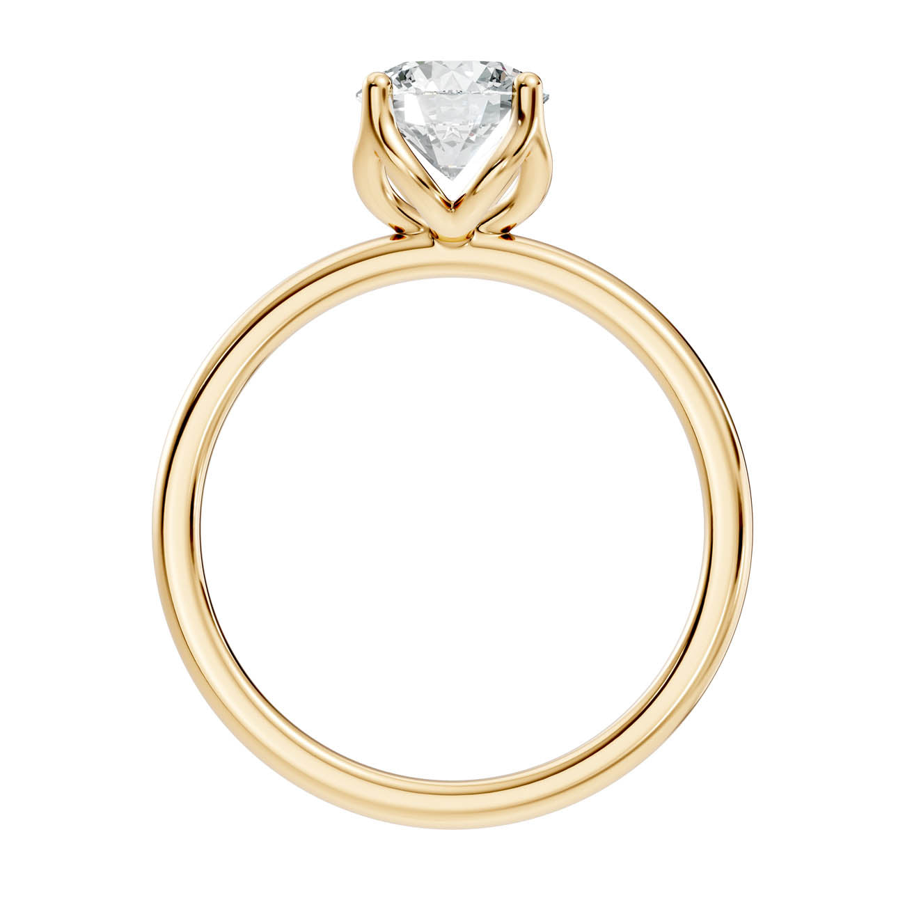 .50-1.50 Ct. Classic Round Diamond Solitaire Ring with Four-Prong Setting (ja14-a copy) 14