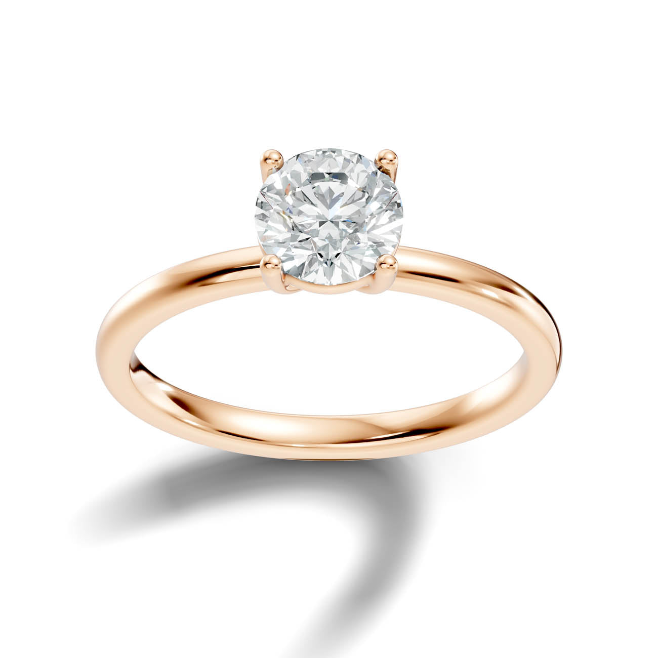 .50-1.50 Ct. Classic Round Diamond Solitaire Ring with Four-Prong Setting (ja16-a copy) 6