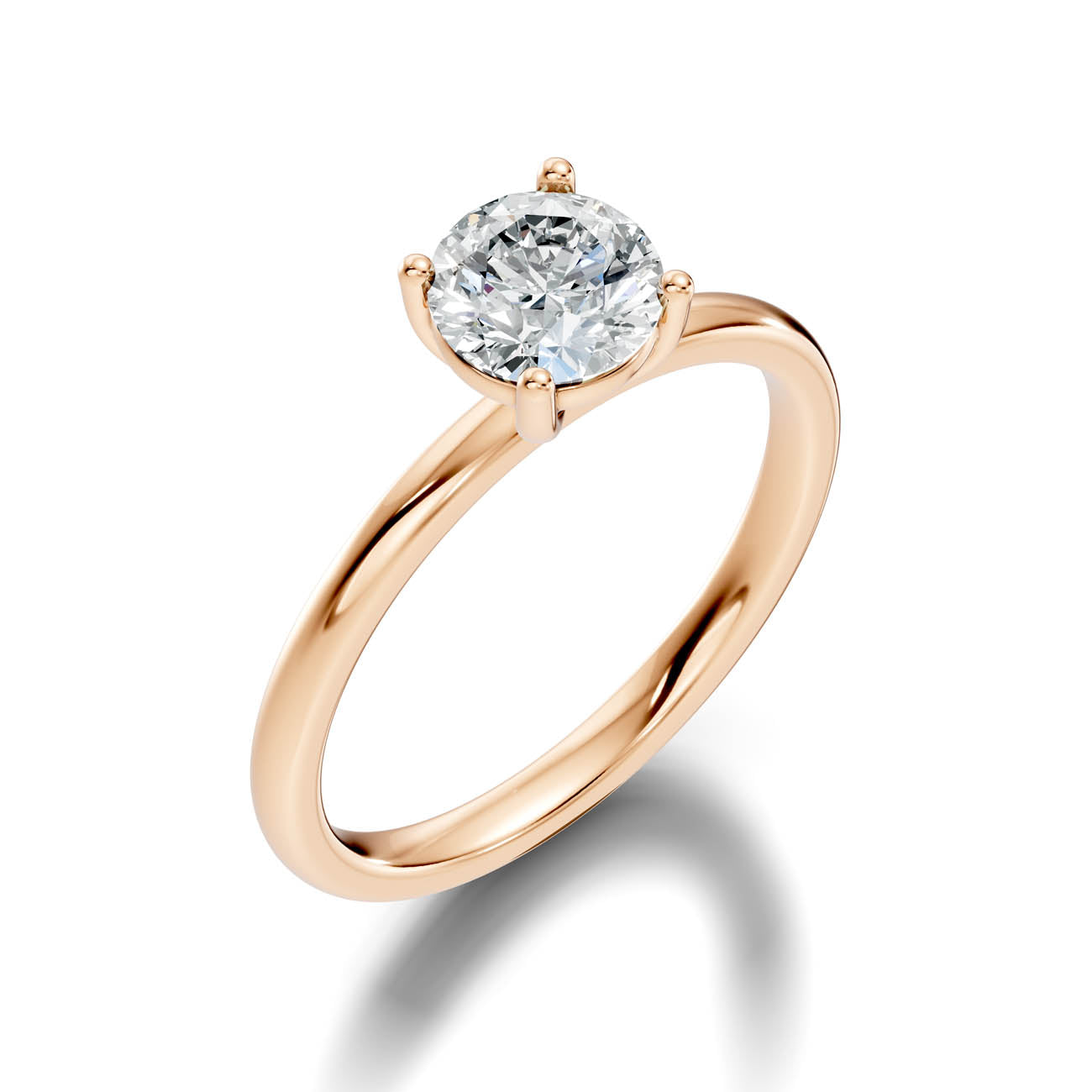 .50-1.50 Ct. Classic Round Diamond Solitaire Ring with Four-Prong Setting (ja16-a copy) 9