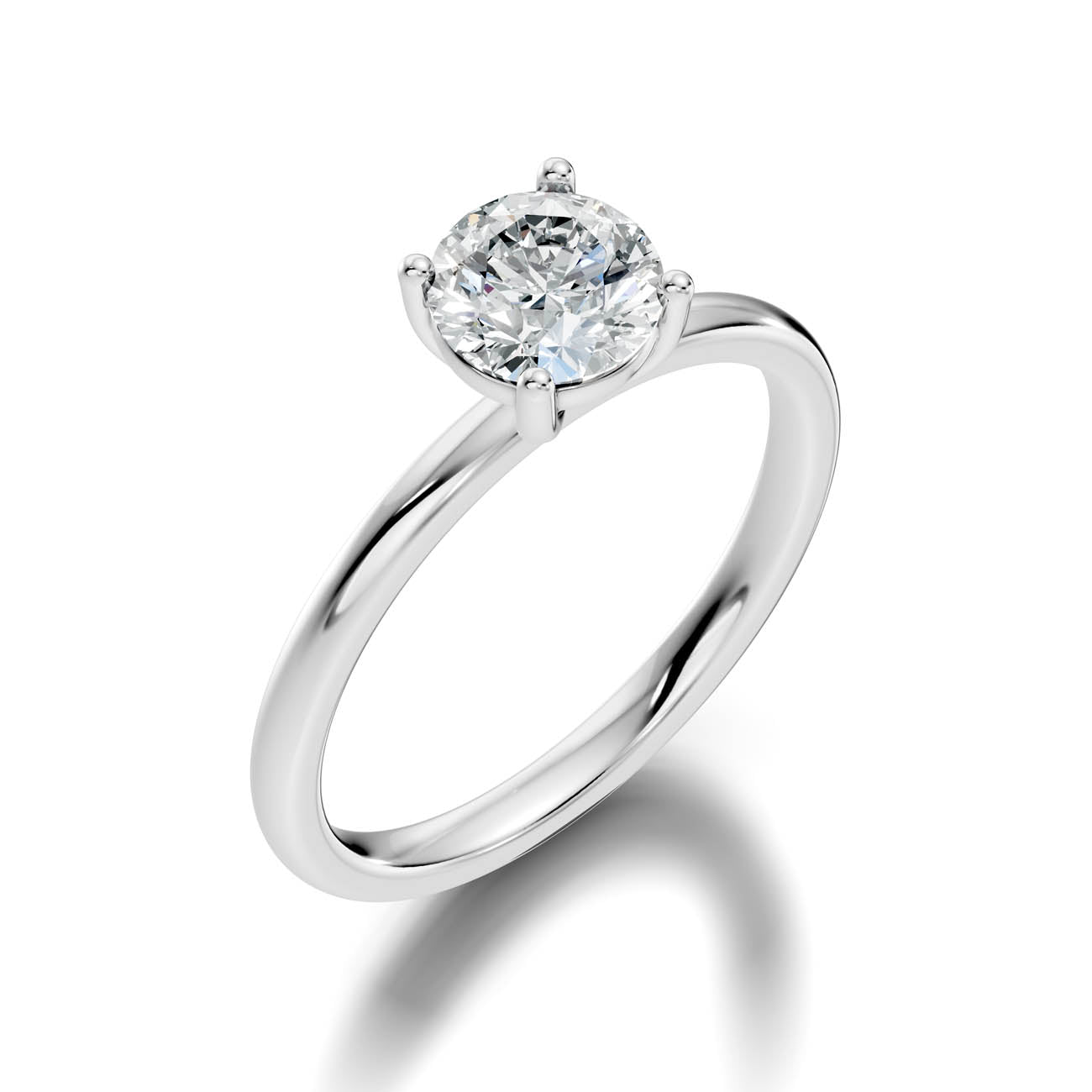 .50-1.50 Ct. Classic Round Diamond Solitaire Ring with Four-Prong Setting (ja16-a copy) 13