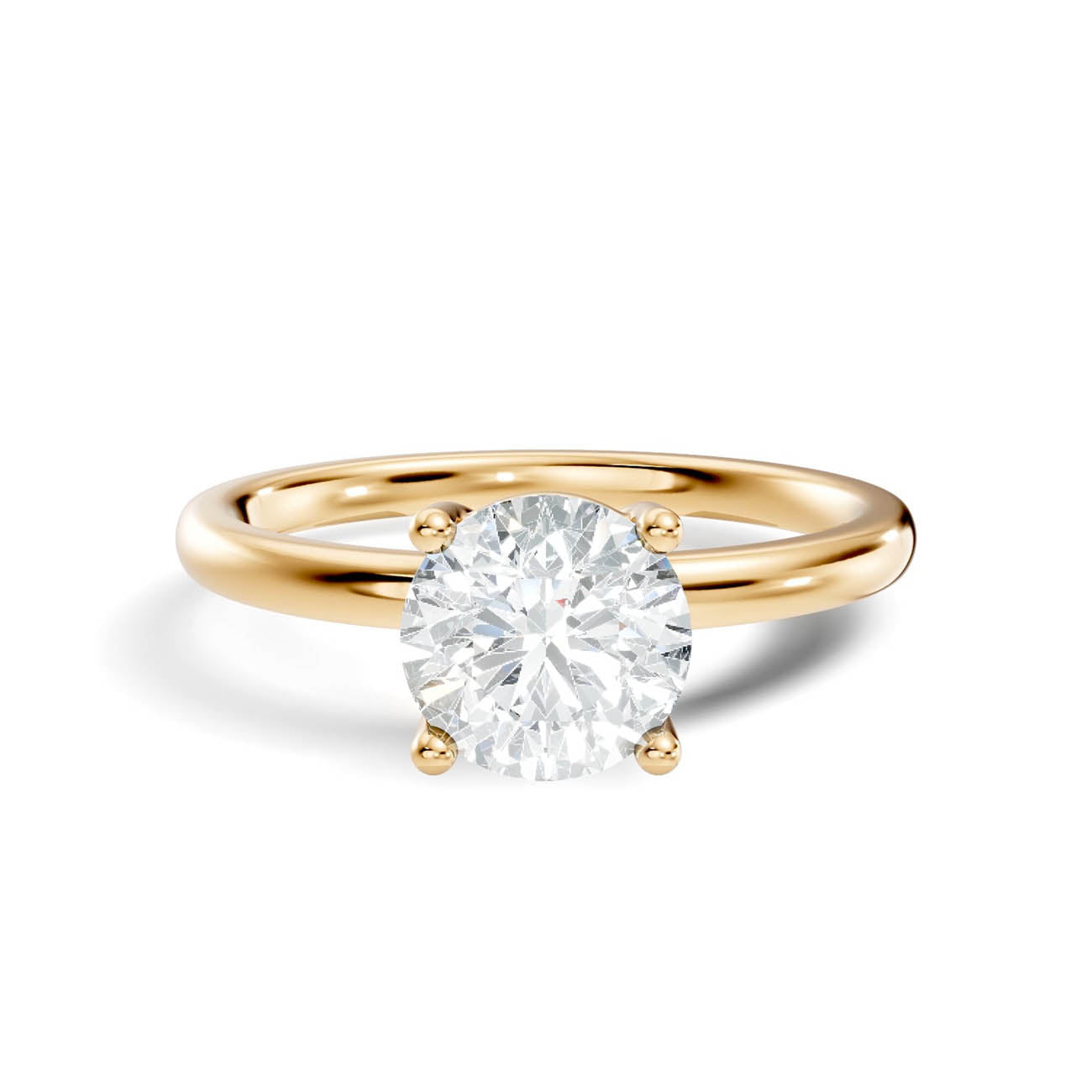 .50-1.50 Ct. Classic Round Diamond Solitaire Ring with Four-Prong Setting (ja16-a copy) 3