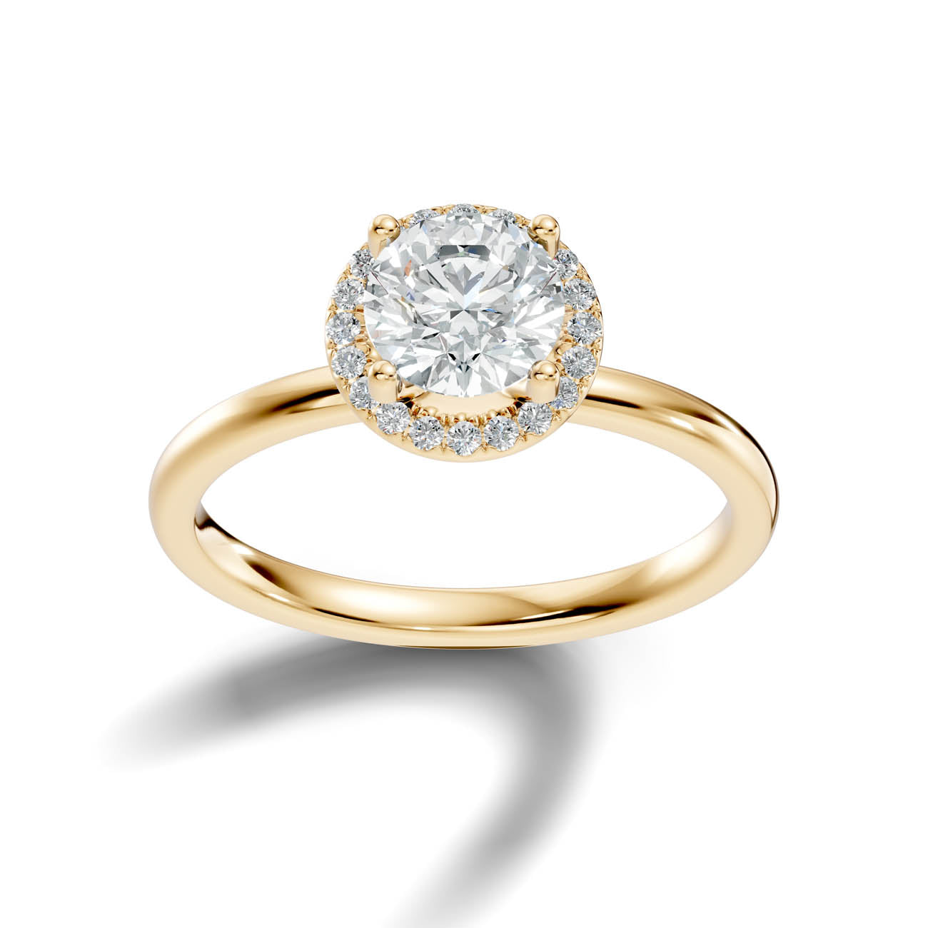 .50-1.50 Ct. Round Brilliant Diamond Halo Ring (ja17-a copy)