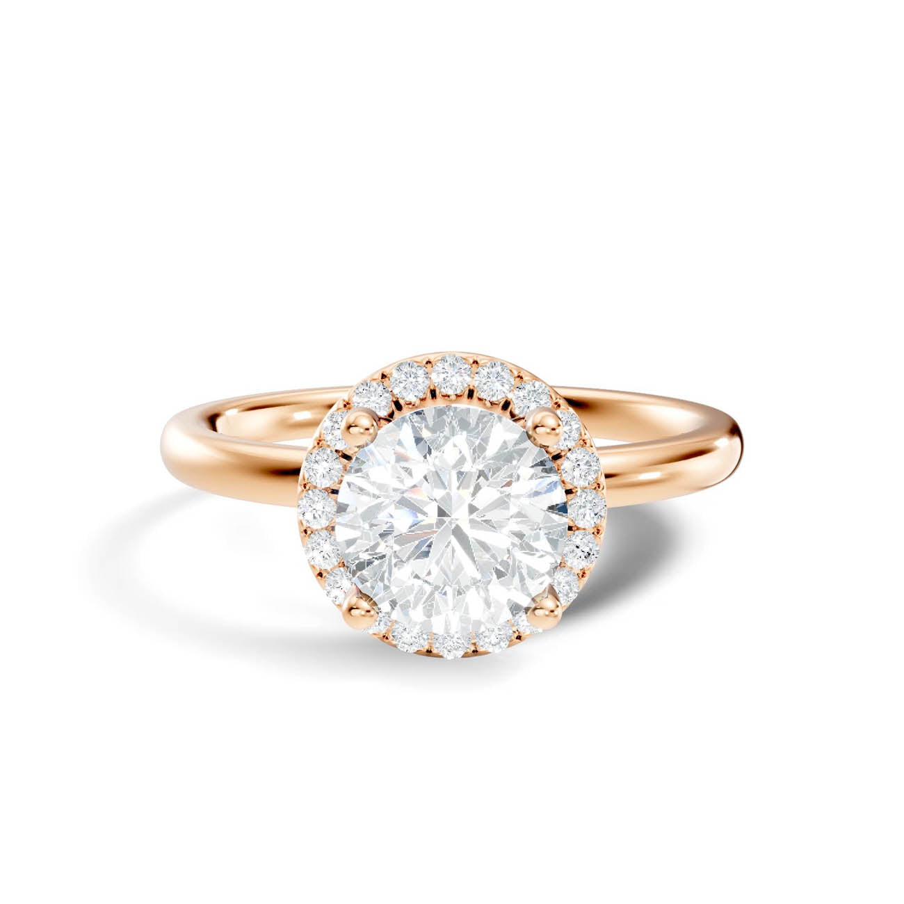 .50-1.50 Ct. Round Brilliant Diamond Halo Ring (ja17-a copy) 6