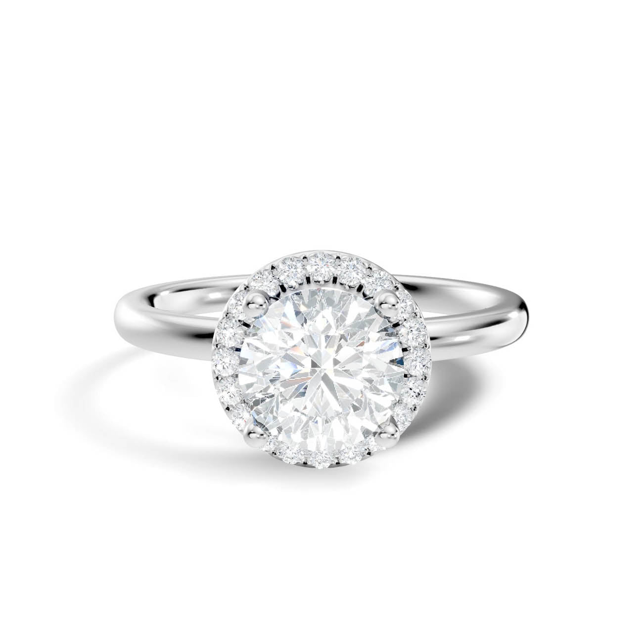 .50-1.50 Ct. Round Brilliant Diamond Halo Ring (ja17-a copy) 10