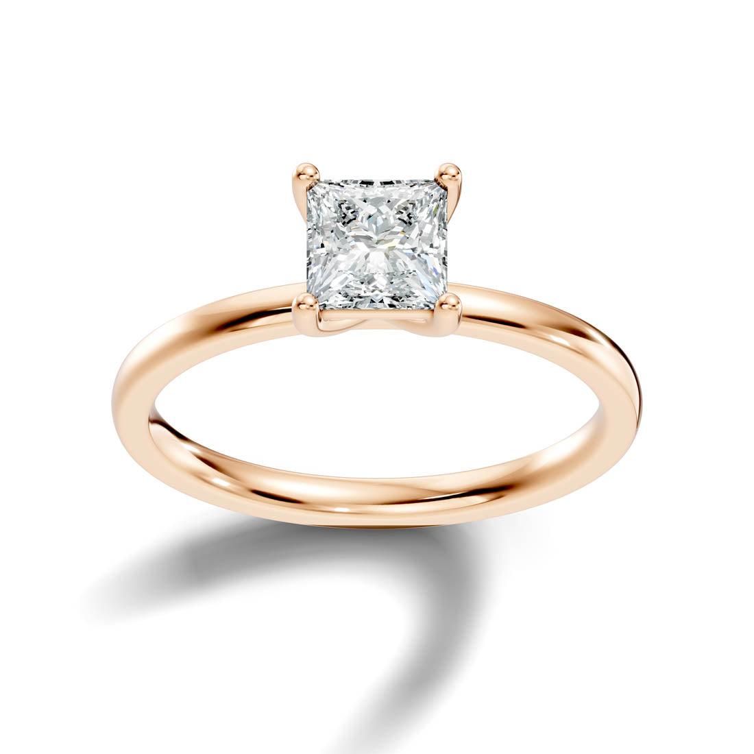 1.00 Ct. Diamond Classic Four-Prong Solitaire Ring (b12-d)