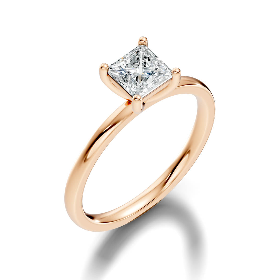 1.00 Ct. Diamond Classic Four-Prong Solitaire Ring (b12-d) 4