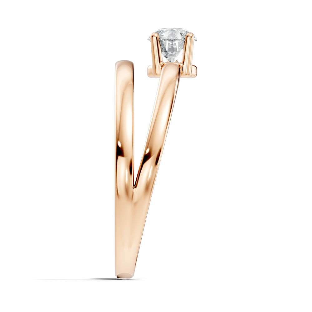 .50 Ct. Pear Diamond Open-Band Solitaire Ring (b3-a copy) 4