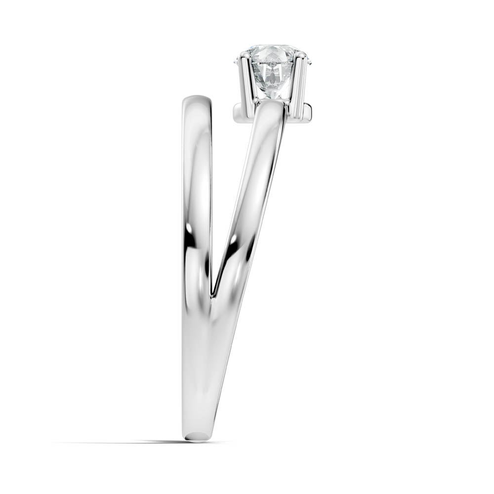 .50 Ct. Pear Diamond Open-Band Solitaire Ring (b3-a copy) 7