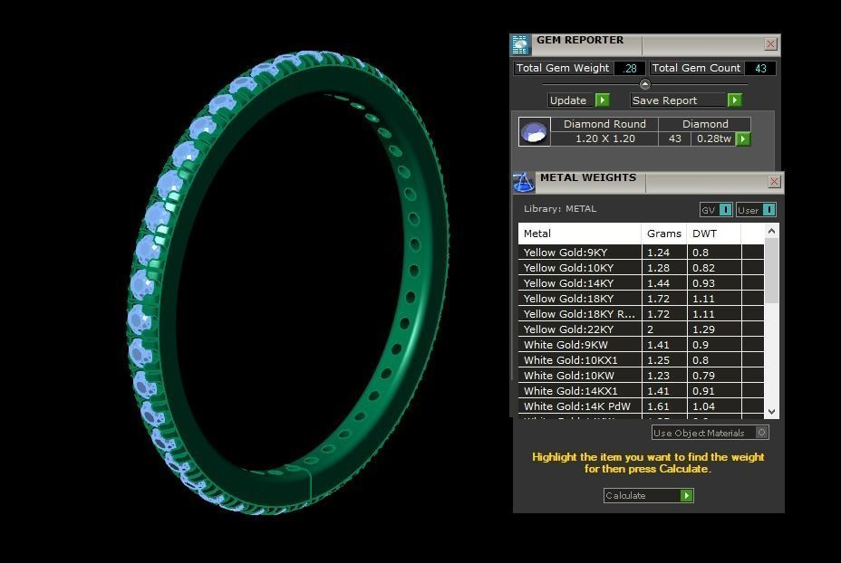 .25 Ct. Round Diamond Eternity Band with Shared Prong Design (JBW-120MM) 25
