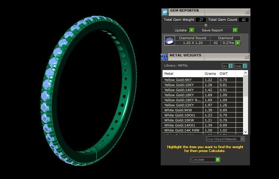 .25 Ct. Round Diamond Eternity Band with Shared Prong Design (JBW-120MM) 29