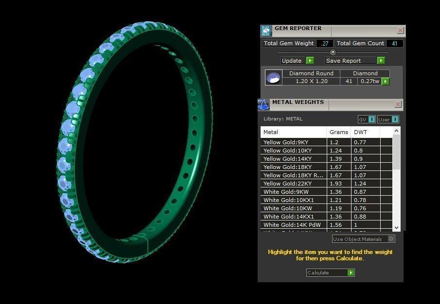 .25 Ct. Round Diamond Eternity Band with Shared Prong Design (JBW-120MM) 20