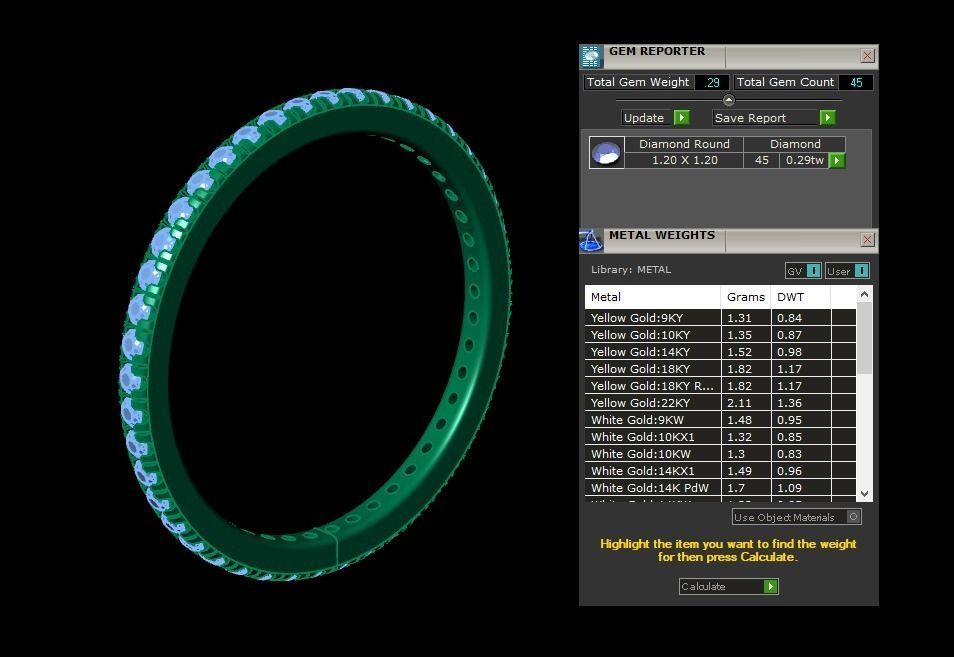 .25 Ct. Round Diamond Eternity Band with Shared Prong Design (JBW-120MM) 21