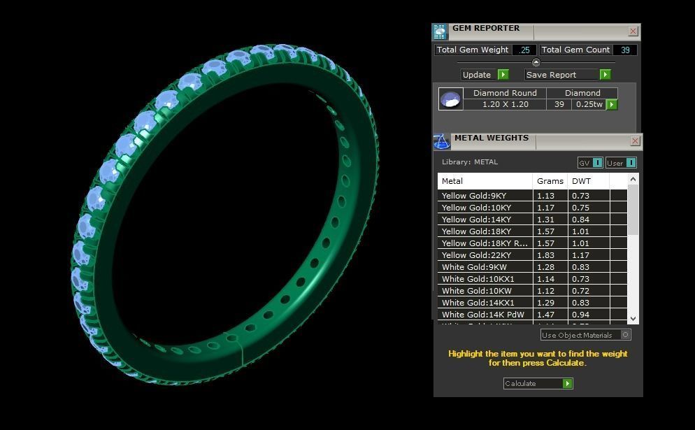 .25 Ct. Round Diamond Eternity Band with Shared Prong Design (JBW-120MM) 23