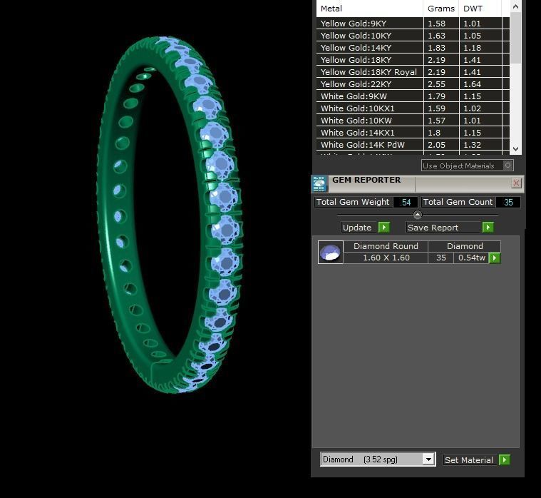 .45 Ct. Round Diamond Eternity Band with Shared Prong Setting (JBW-160MM) 21