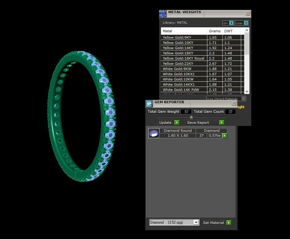 .45 Ct. Round Diamond Eternity Band with Shared Prong Setting (JBW-160MM) 25