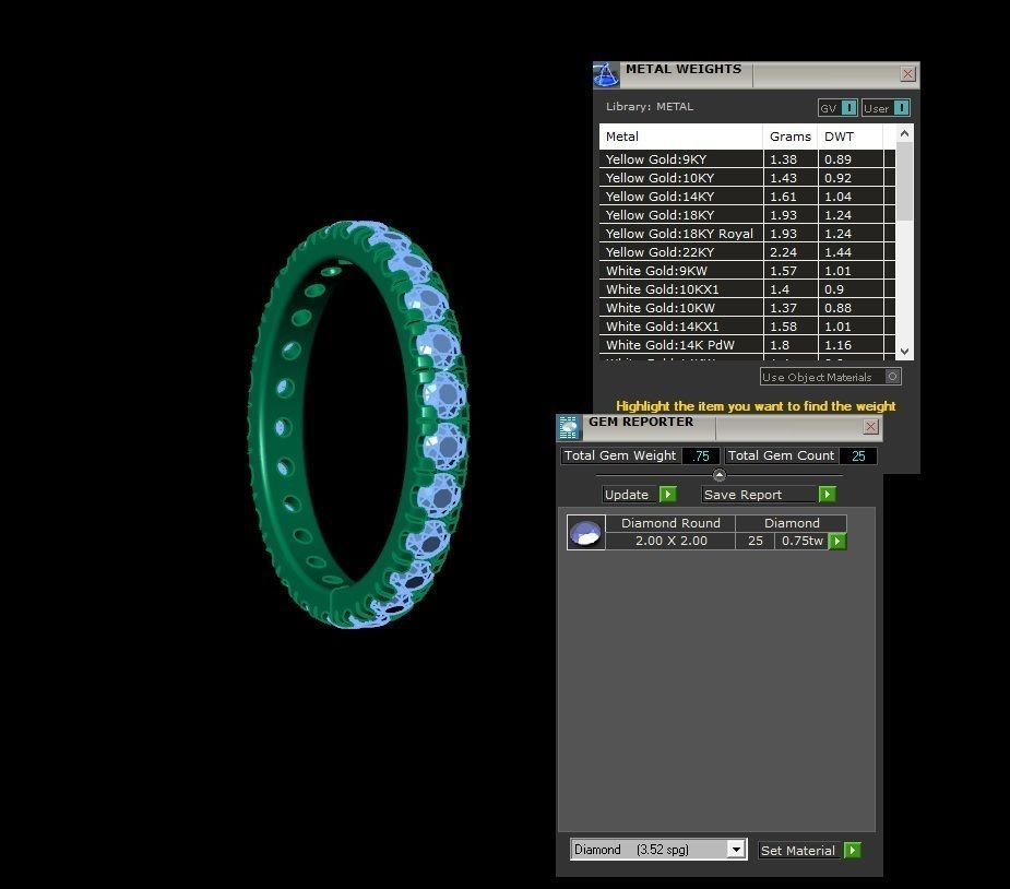 .72 Ct. Round Diamond Eternity Band with Shared Prong Setting (JBW-200MM) 29