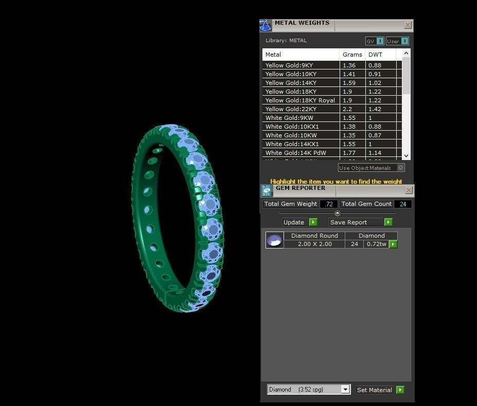 .72 Ct. Round Diamond Eternity Band with Shared Prong Setting (JBW-200MM) 31