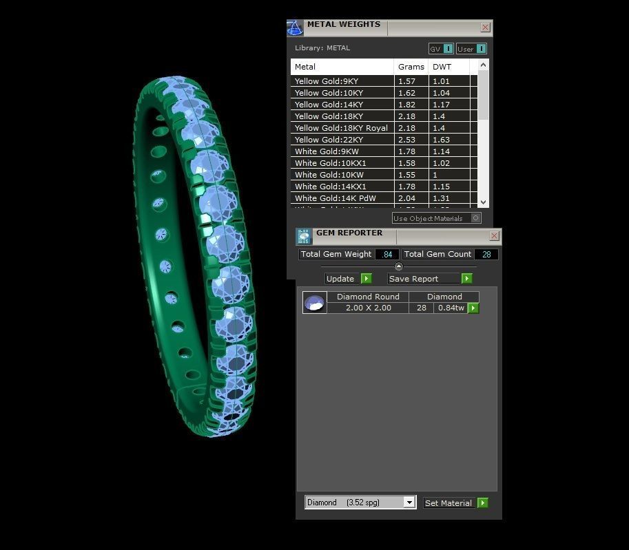 .72 Ct. Round Diamond Eternity Band with Shared Prong Setting (JBW-200MM) 32