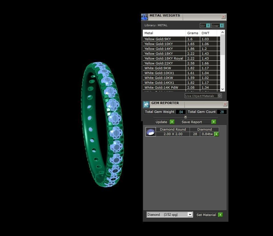 .72 Ct. Round Diamond Eternity Band with Shared Prong Setting (JBW-200MM) 27