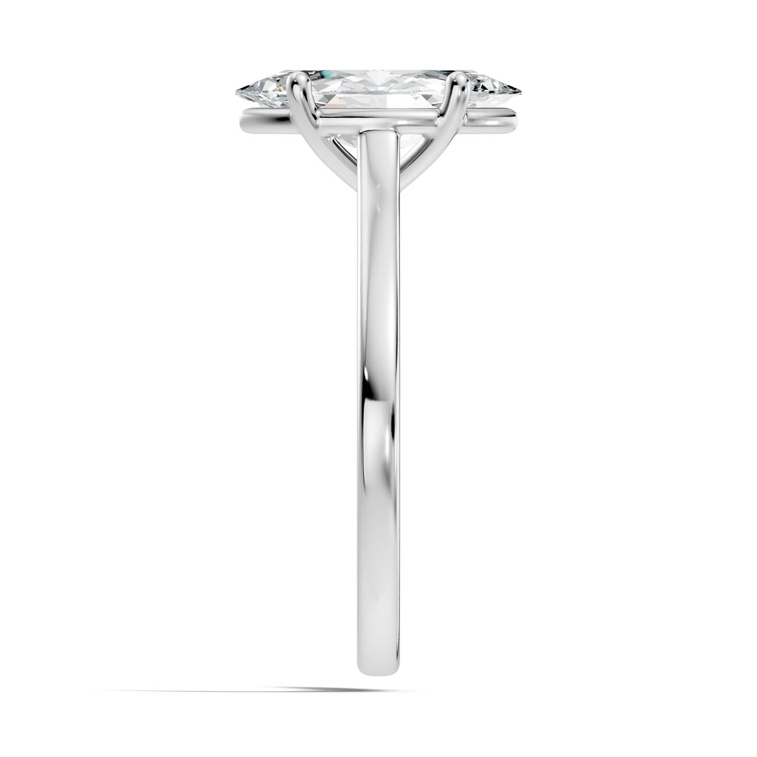 1.46 Ct. Marquise Cut Solitaire Engagement Ring (10MAC) 9