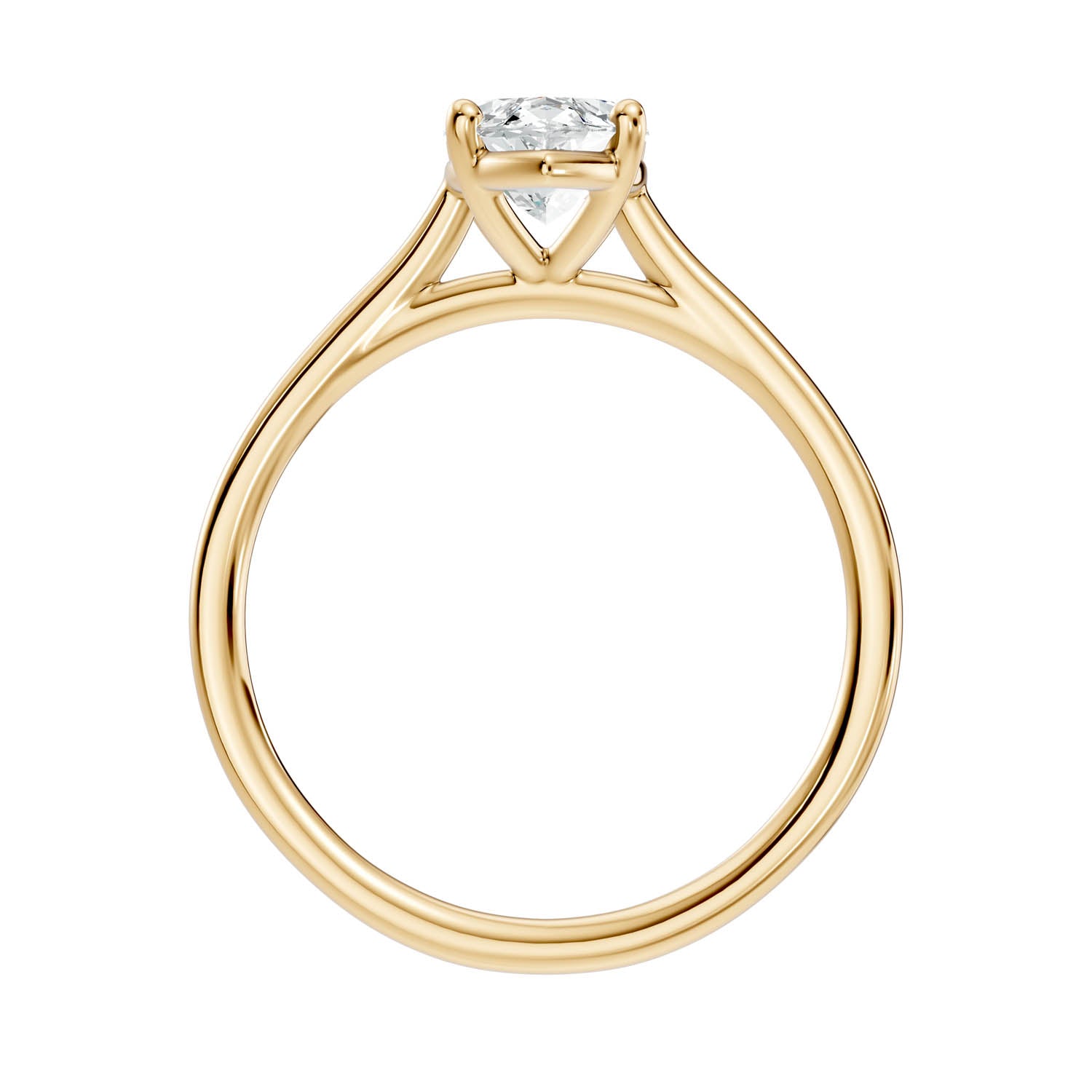 1.46 Ct. Marquise Cut Solitaire Engagement Ring (10MAC) 12