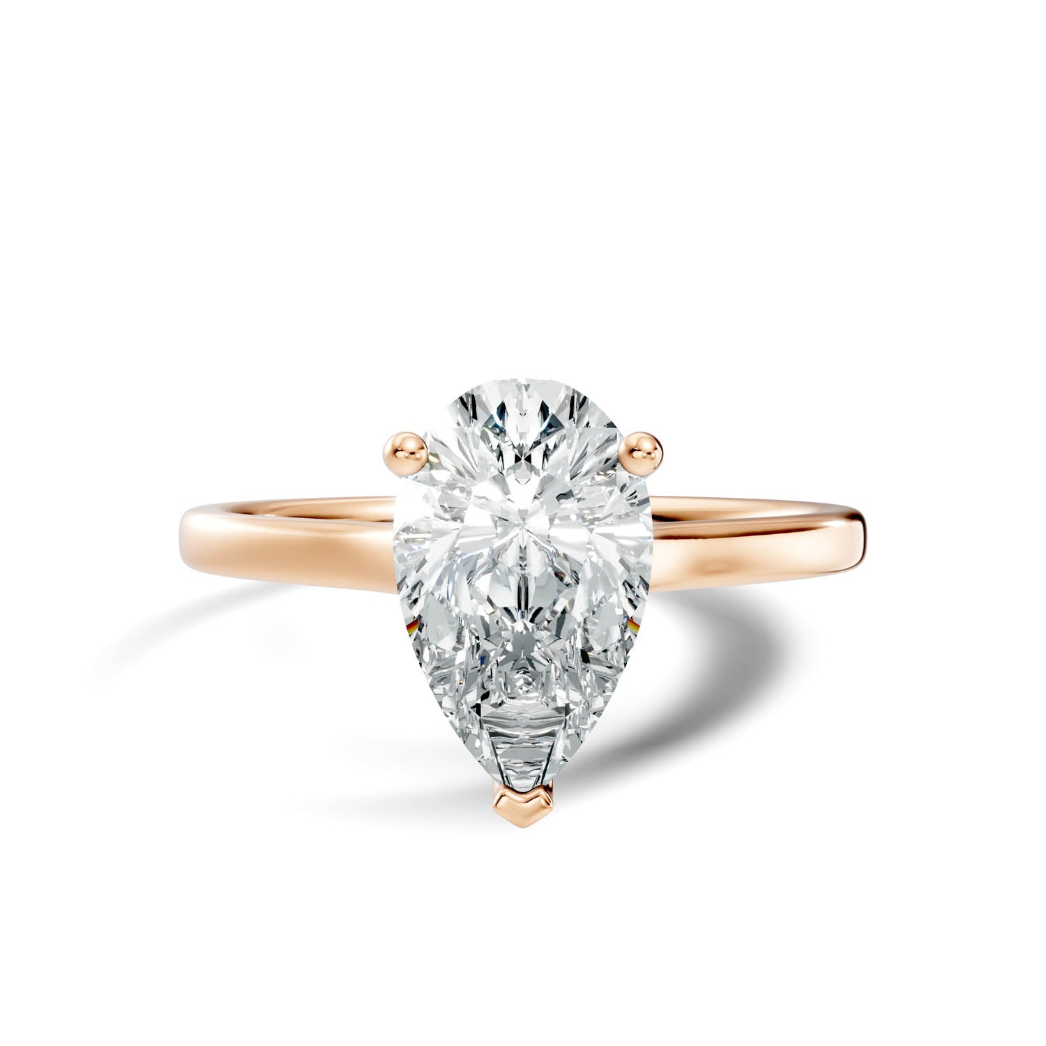 1.49 Ct. Pear Shape Solitaire Engagement Ring (10PEC) 4