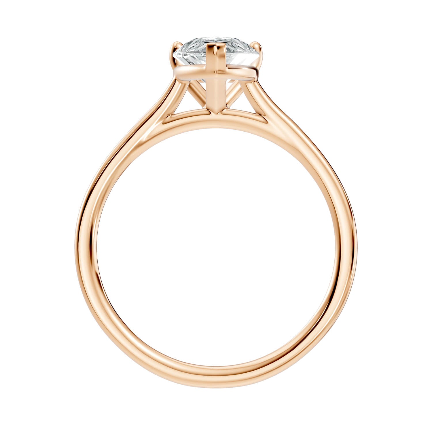 1.49 Ct. Pear Shape Solitaire Engagement Ring (10PEC) 10