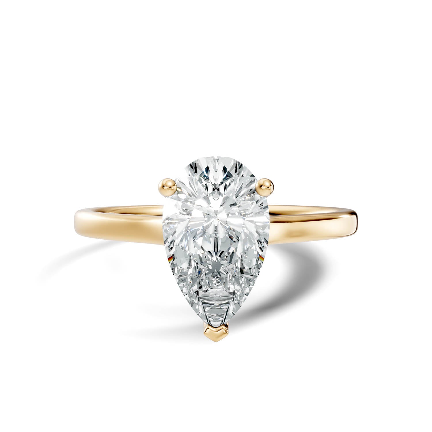 1.49 Ct. Pear Shape Solitaire Engagement Ring (10PEC) 6