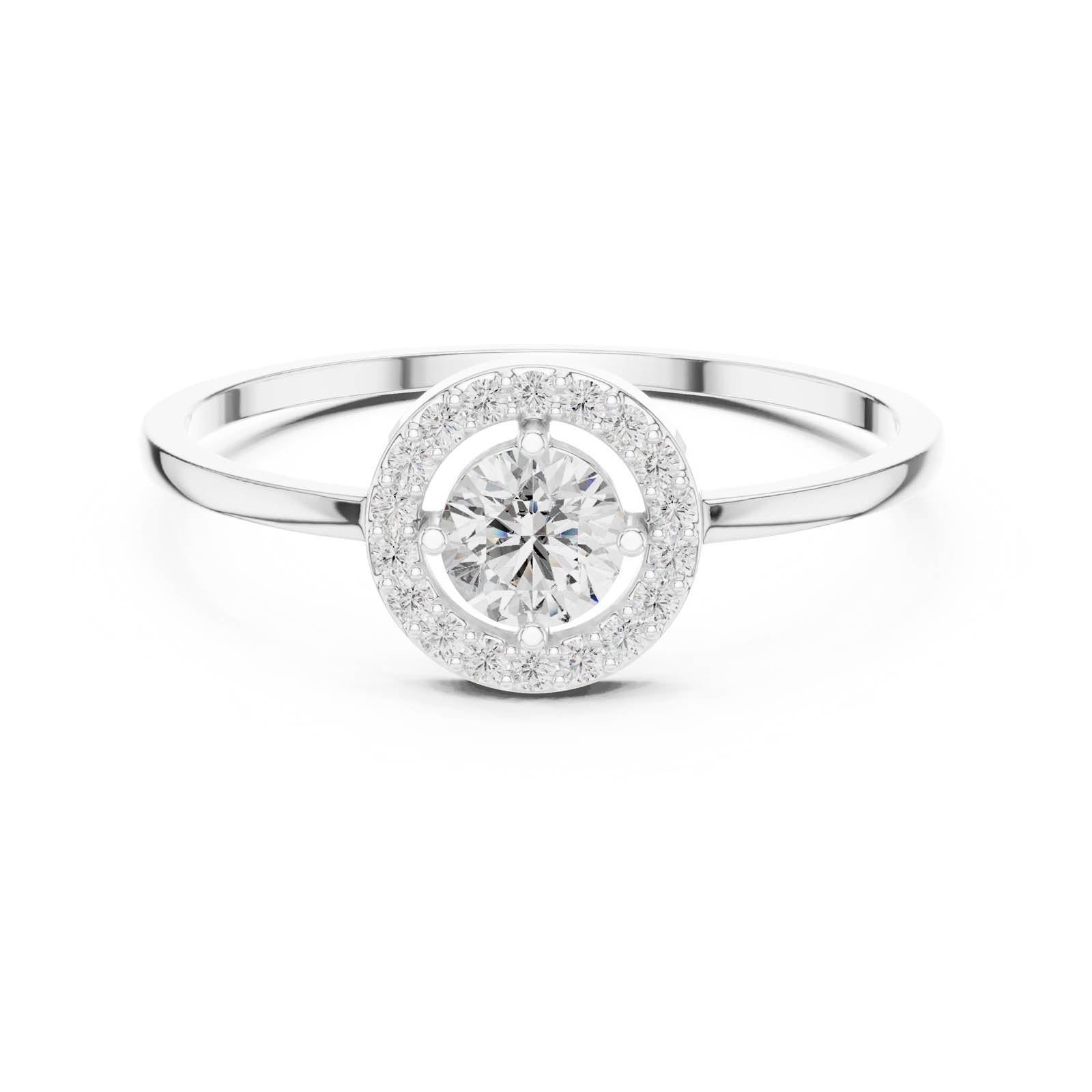 .33 Ct. Classic Diamond Halo Ring (DR-6162)