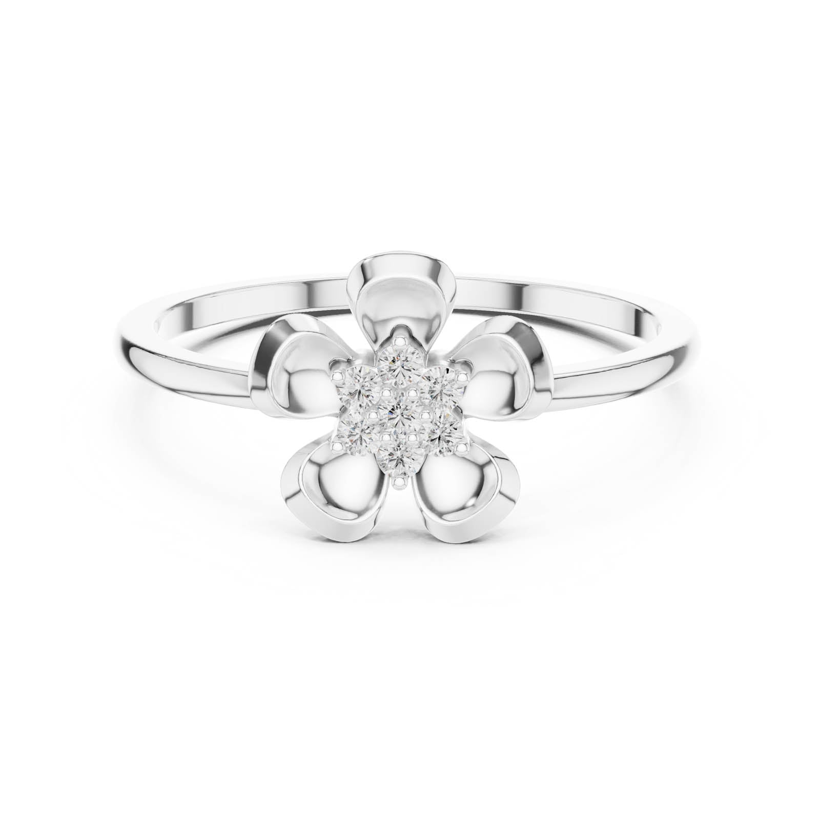 .07 Ct. Diamond Blossom Cluster Ring (DR-6259)