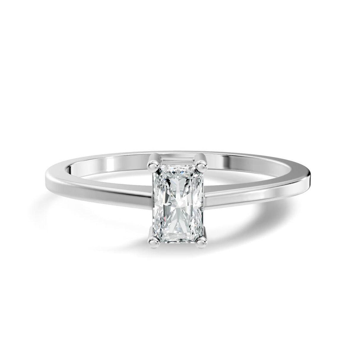 .25 Ct. Radiant Cut Diamond Solitaire Ring 3