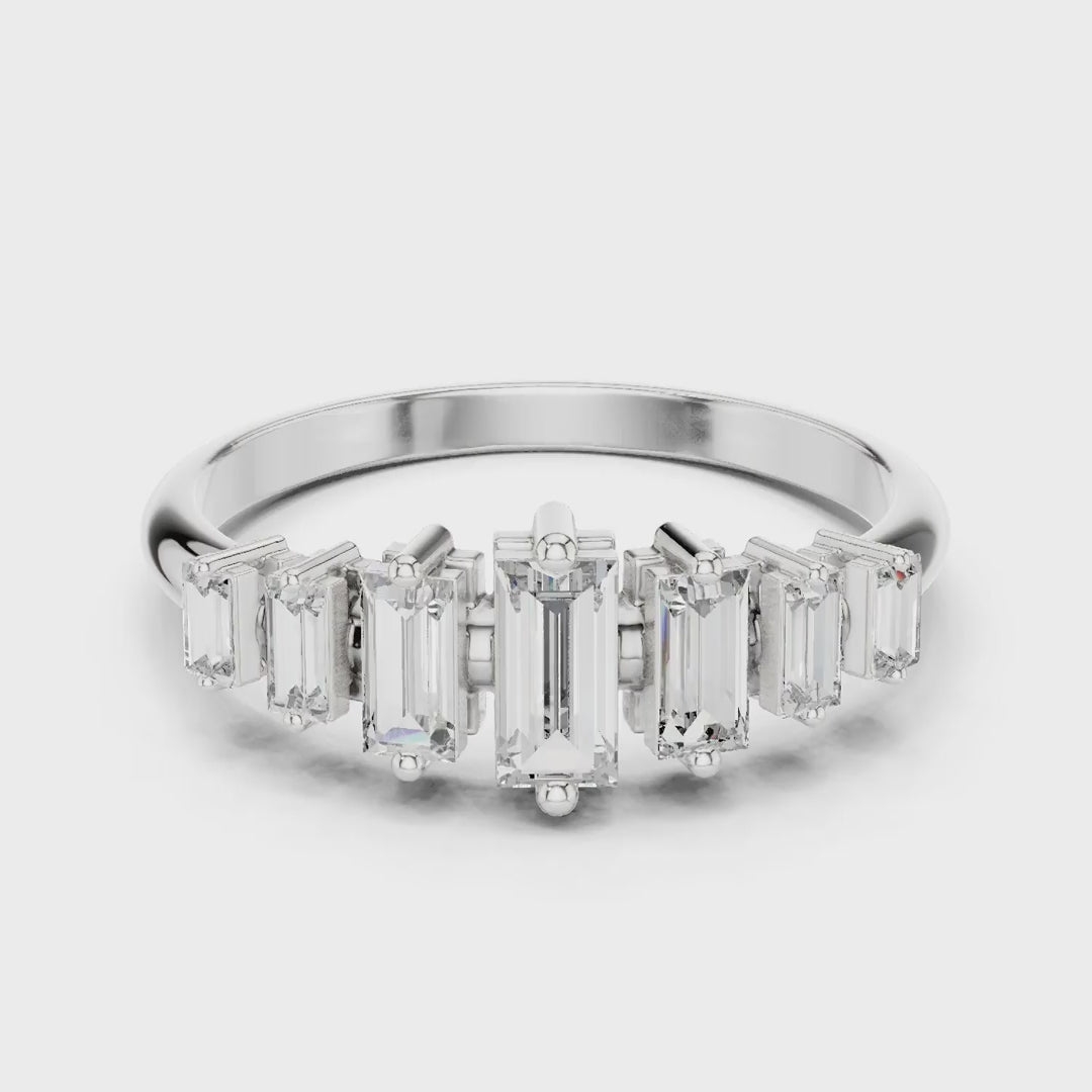 .58 Ct. Baguette Diamond Multi-Stone Band (ALR-98)
