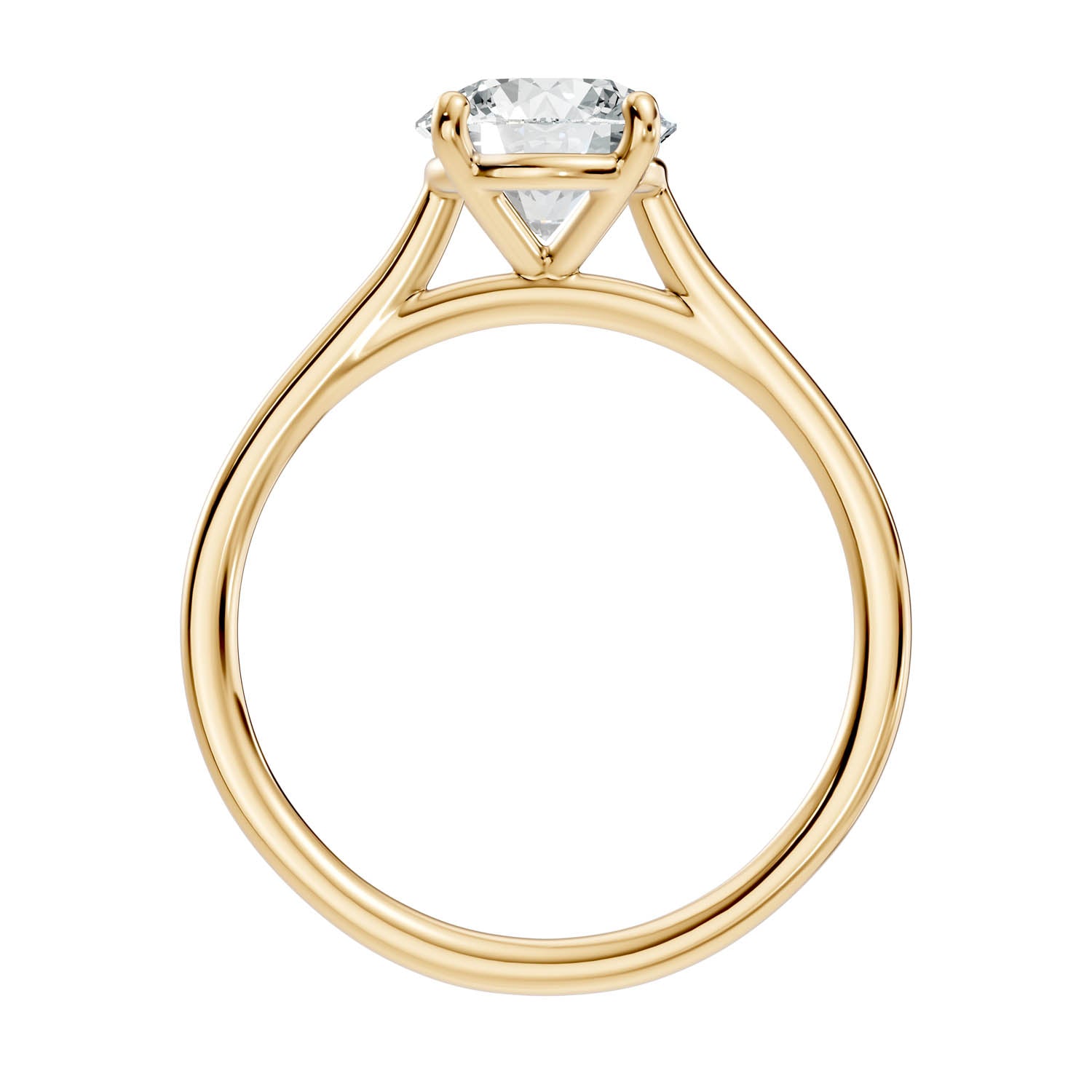 1.48 Ct. Round Brilliant Solitaire Engagement Ring (10ROC) 9